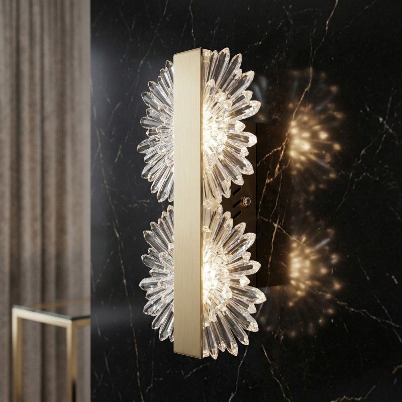 WALL LAMP REA G147-2W GOLD GOLD