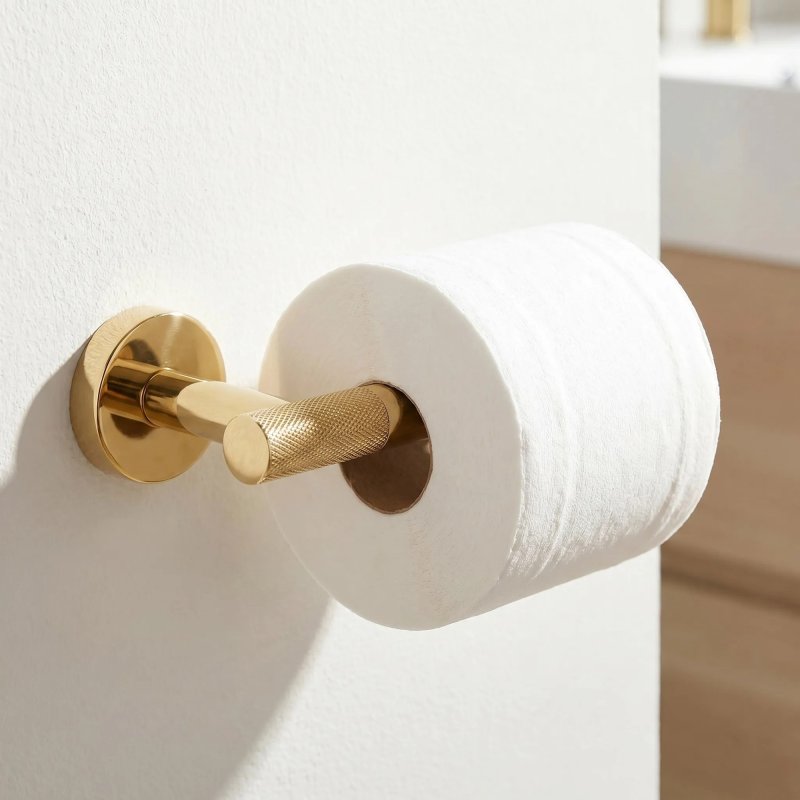 Paper Holder Rea 6611 Modern Gold