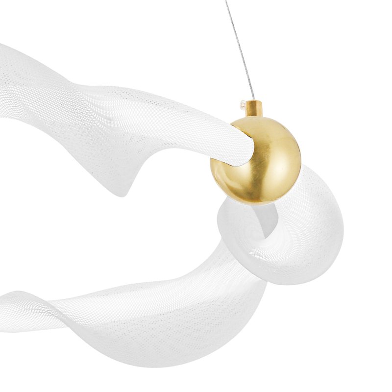 CEILING LAMP CHANDELIER TOOLIGHT LED G010-CP WHITE GOLD