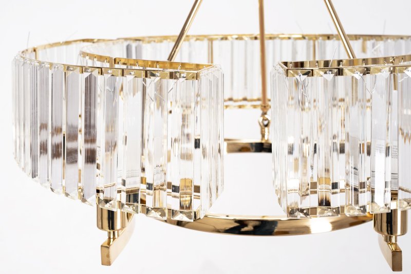 Pendant Lamp TOOLIGHT APP789-6C Cristal 6-light points E14 83x83x114cm