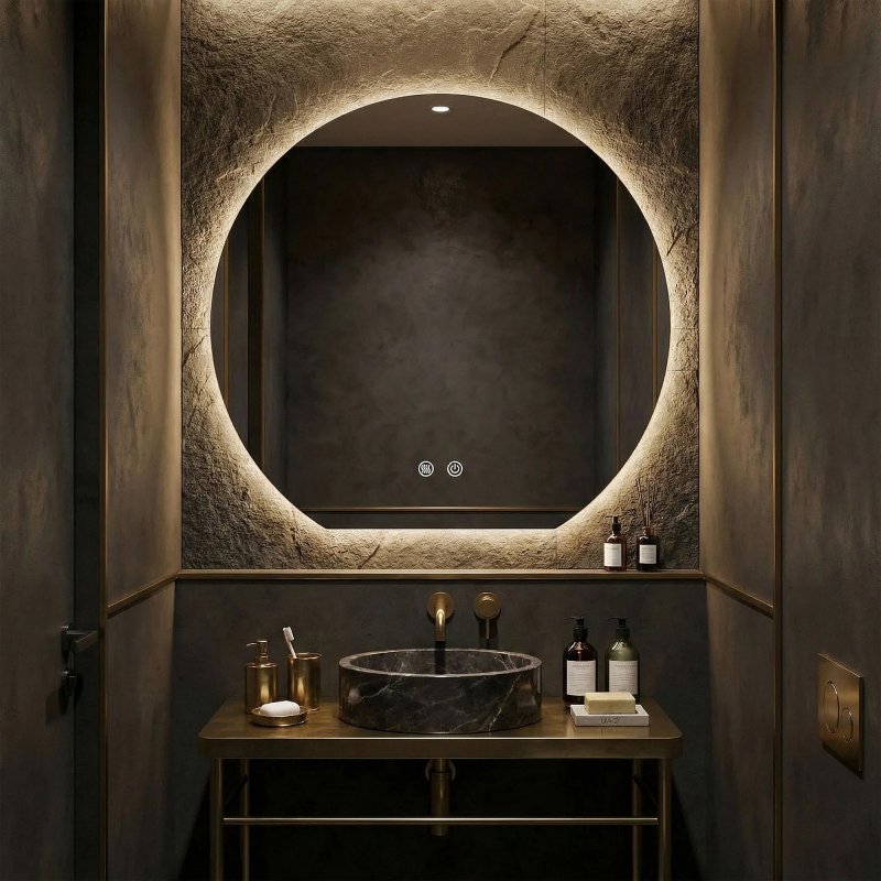 MIRROR REA FABIO 80 LED