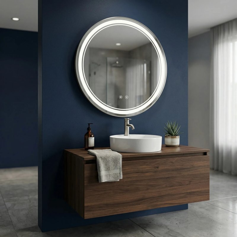 Mirror Rea Soft 60 Led Transparent