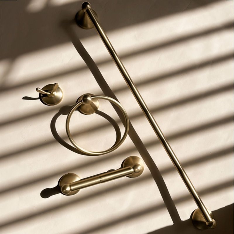 Bathroom hanger Brush Gold 332867