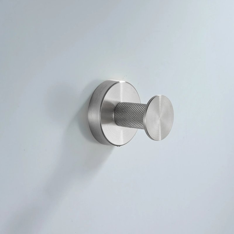 BATHROOM HANGER REA 6606A MODERN BRUSH STEEL