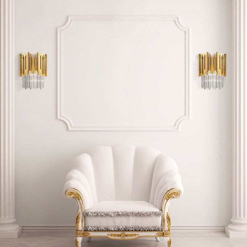 Wall Light Toolight APP602-W E14 gold / transparent
