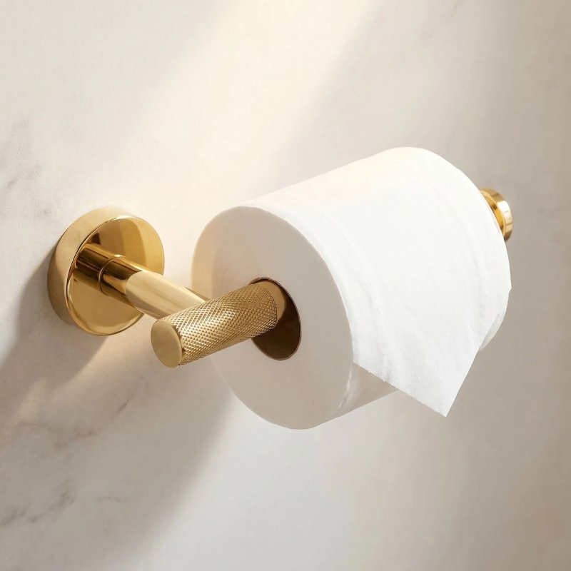 Paper Holder Rea 6611 Modern Gold