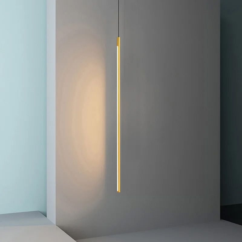 Pendant LED Lamp TOOLIGHT APP1414-C Gold 100cm