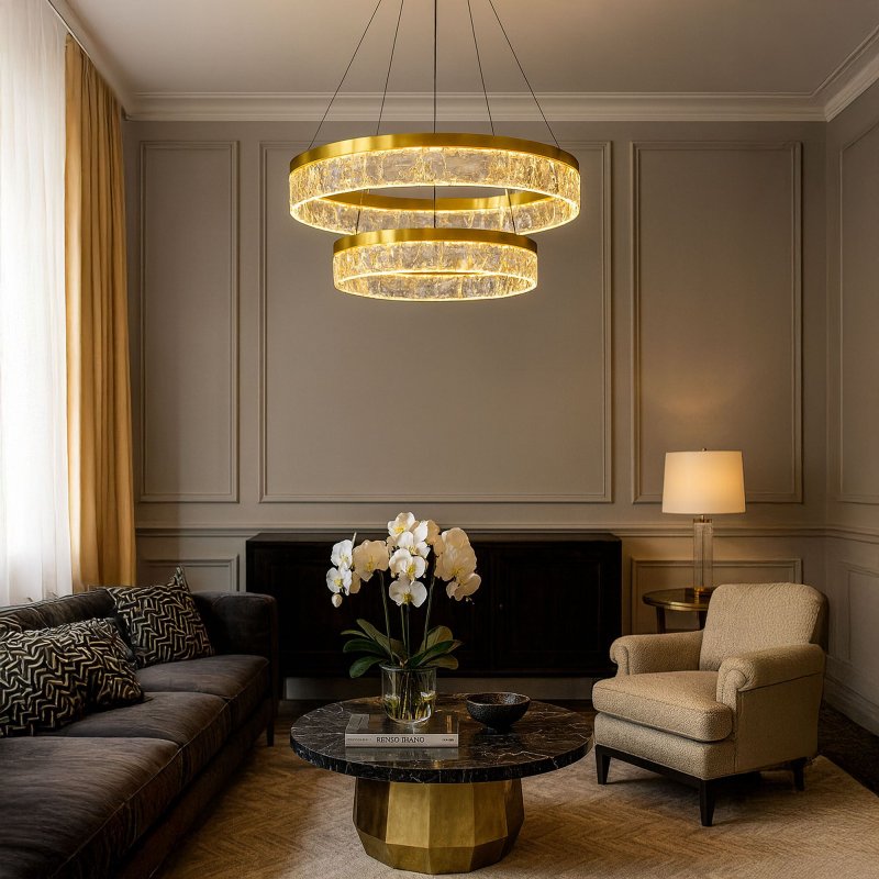 LED PENDANT LAMP TOOLIGHT LHJ049-CP2 30 GOLD