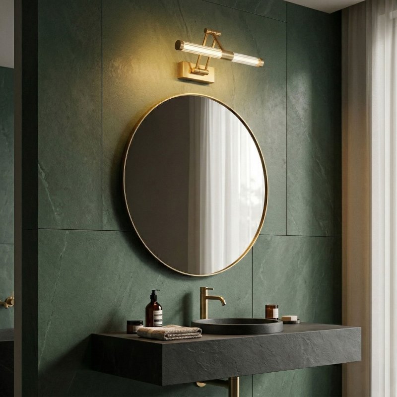 WALL LAMP REA APP1899-1W BRUSH GOLD