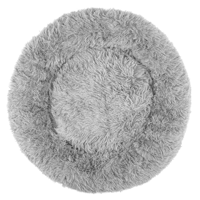 PET BED TUTUMI DONUT PJ-013 80CM LIGHT GREY