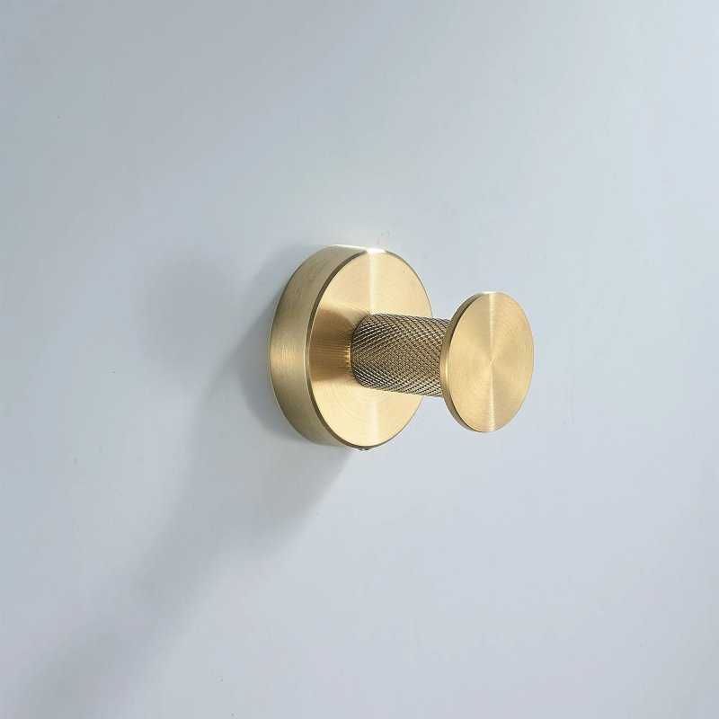BATHROOM HANGER REA 6606A MODERN BRUSH GOLD