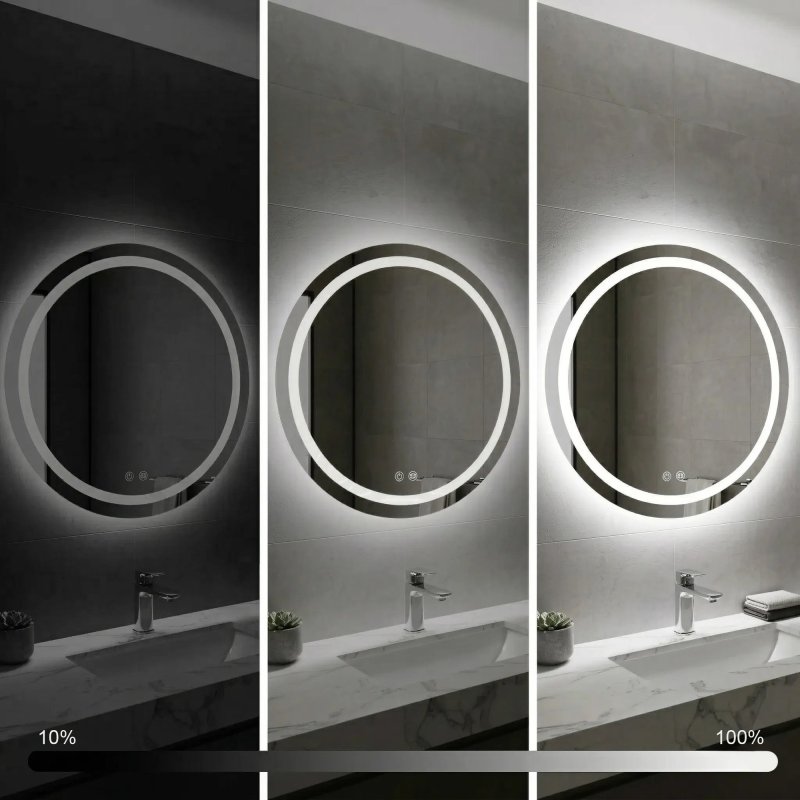 Mirror Rea Soft 50 Led Transparent