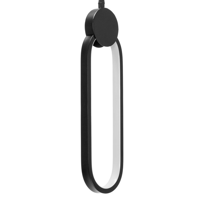 Pendant LED Lamp TOOLIGHT APP851-CP Black Metal Plastic 24W
