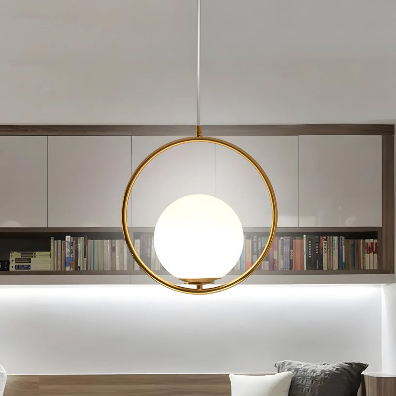 CEILING LAMP CHANDELIER TOOLIGHT G109-1W GOLD WHITE