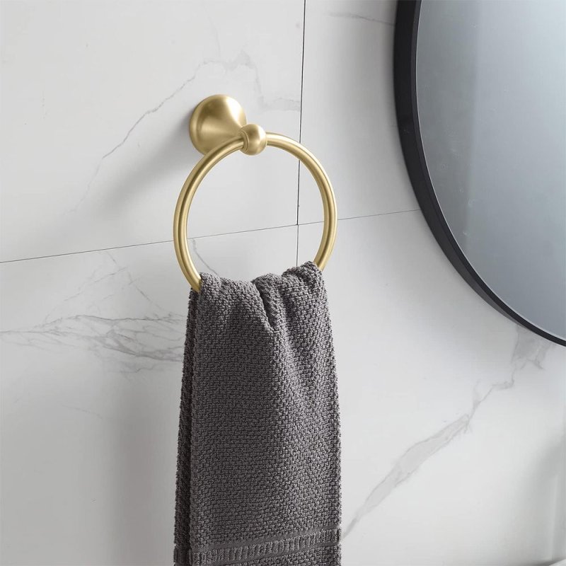 Bathroom hanger Brush Gold 332867