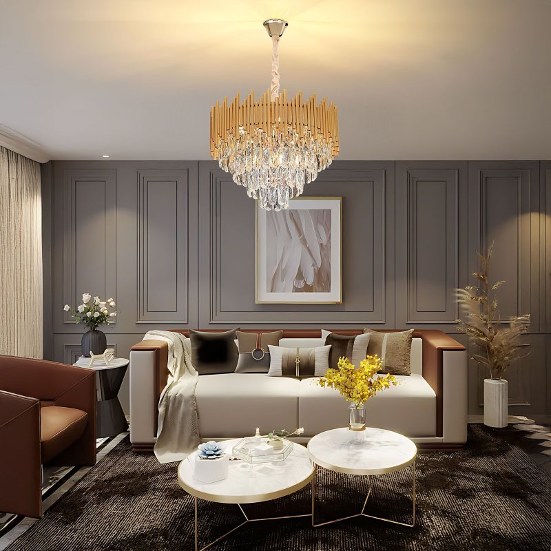 CEILING LAMP CHANDELIER TOOLIGHT G062-CP GOLD