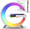 UK Technology G Lamp Wireless Charger, Night Lights Bluetooth Speaker Light, Wireless Charger Lamp, Alarm Clock Night Light for Bedroom, App Controlled, Birthday Gifts Gadgets For Teenage Girls Boys